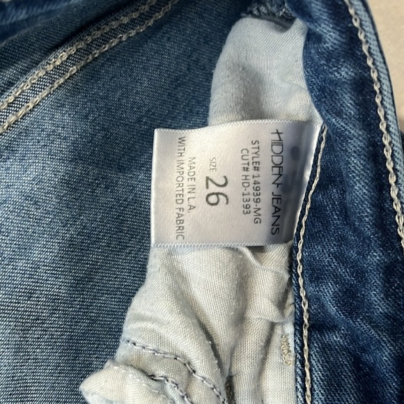 Hidden Denim Distressed Jeans - Picture 4 of 5